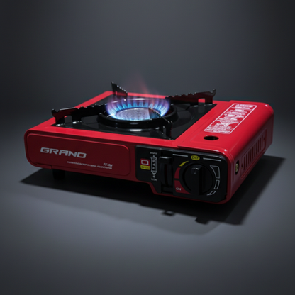 Портативна газова плита — 4 балони у подарунок! Готуй без світла будь-де